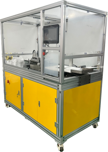 Flat line square vertical winding machine