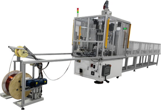 8-shaped circular winding vertical winding machine