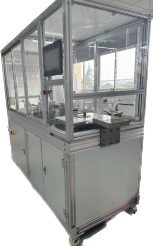 Disc type flat wire motor winding machine
