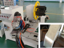 Foil winding machine